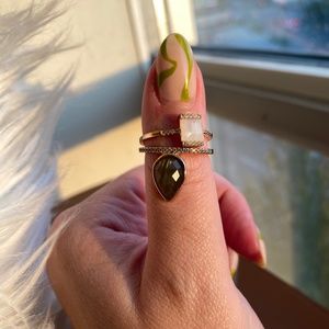 Melanie Auld Stone Ring Bundle